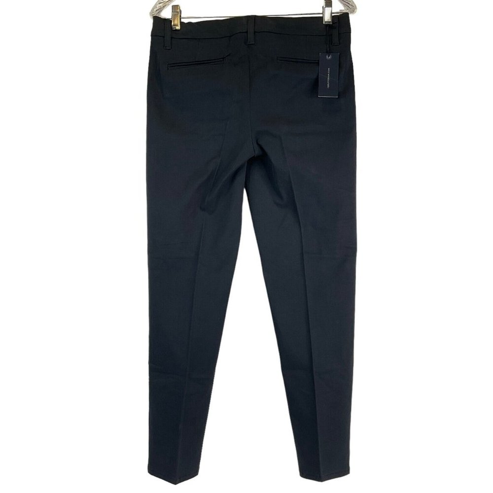 Fidelity Dress Pants Womens Size 26 Black Piper Trousers Cara Twill Charcoal Nwt - Picture 2 of 12